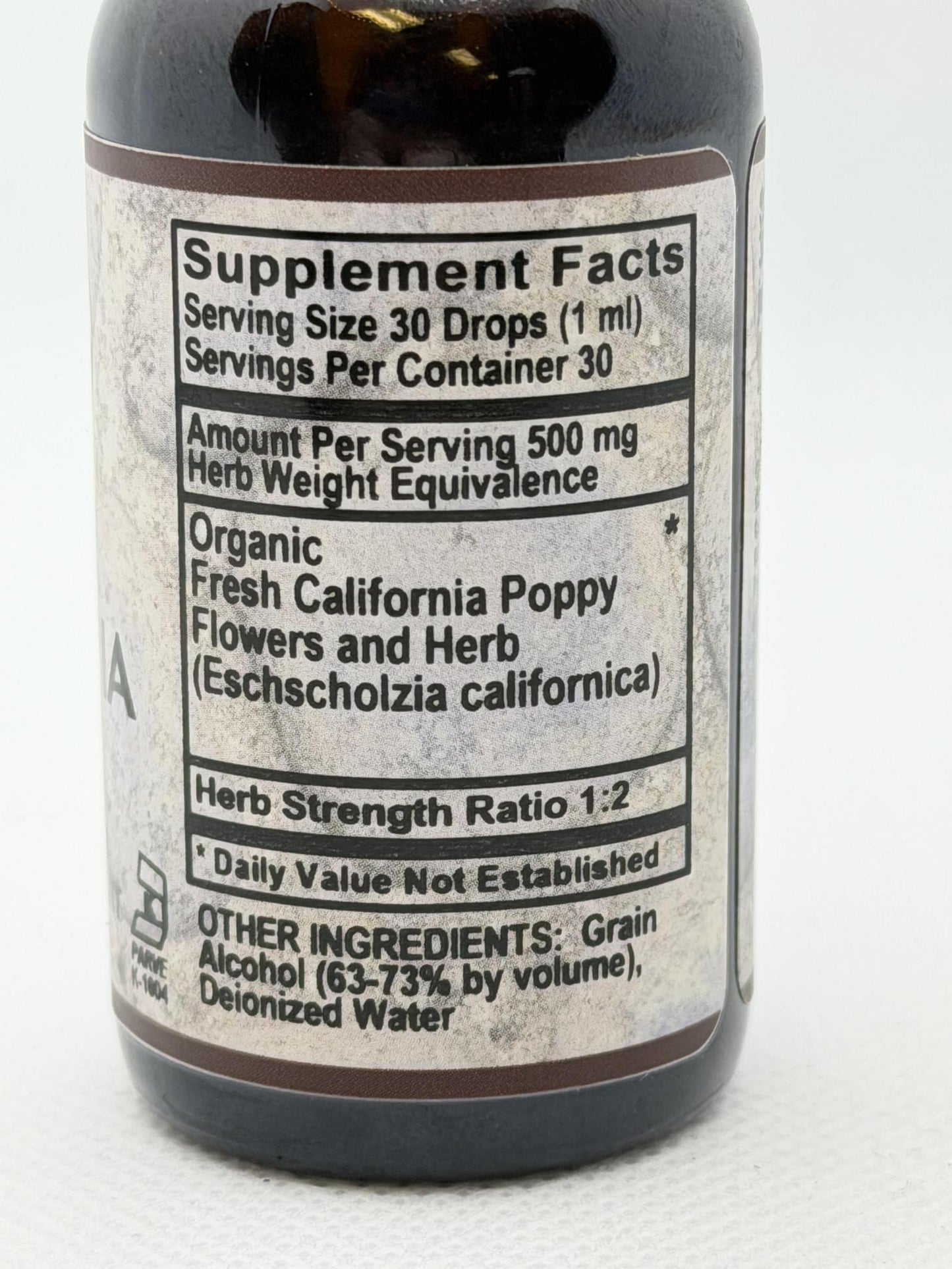 Old Paths California Poppy Liquid Extract