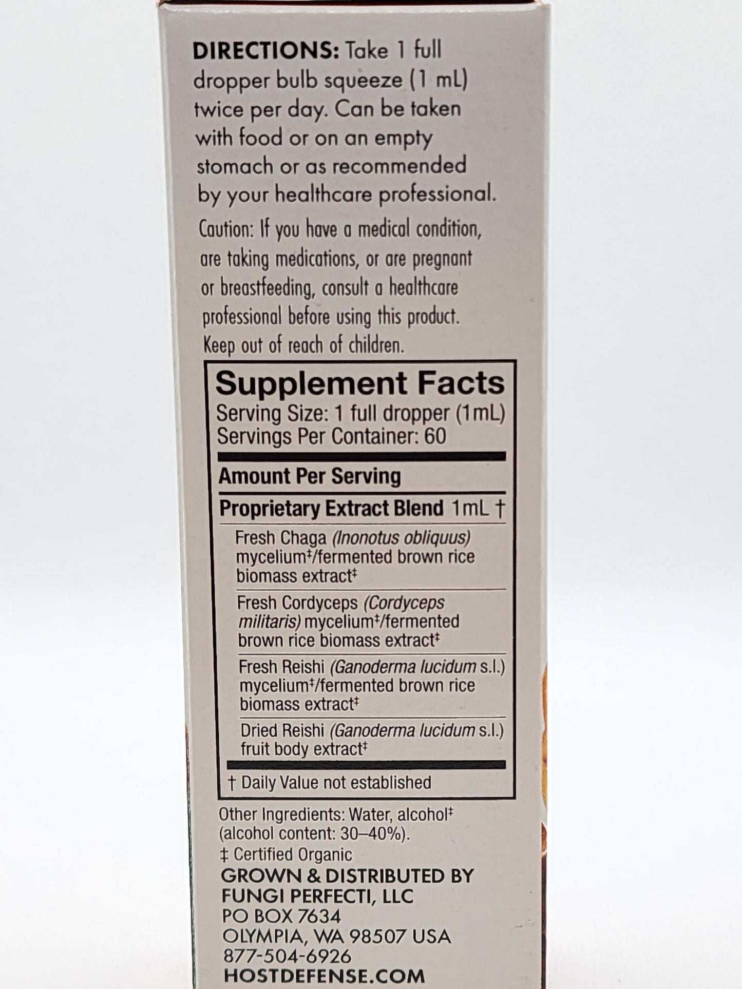 Host Defense Mushrooms, Healthy Respiratory Breathe Extract 2 oz