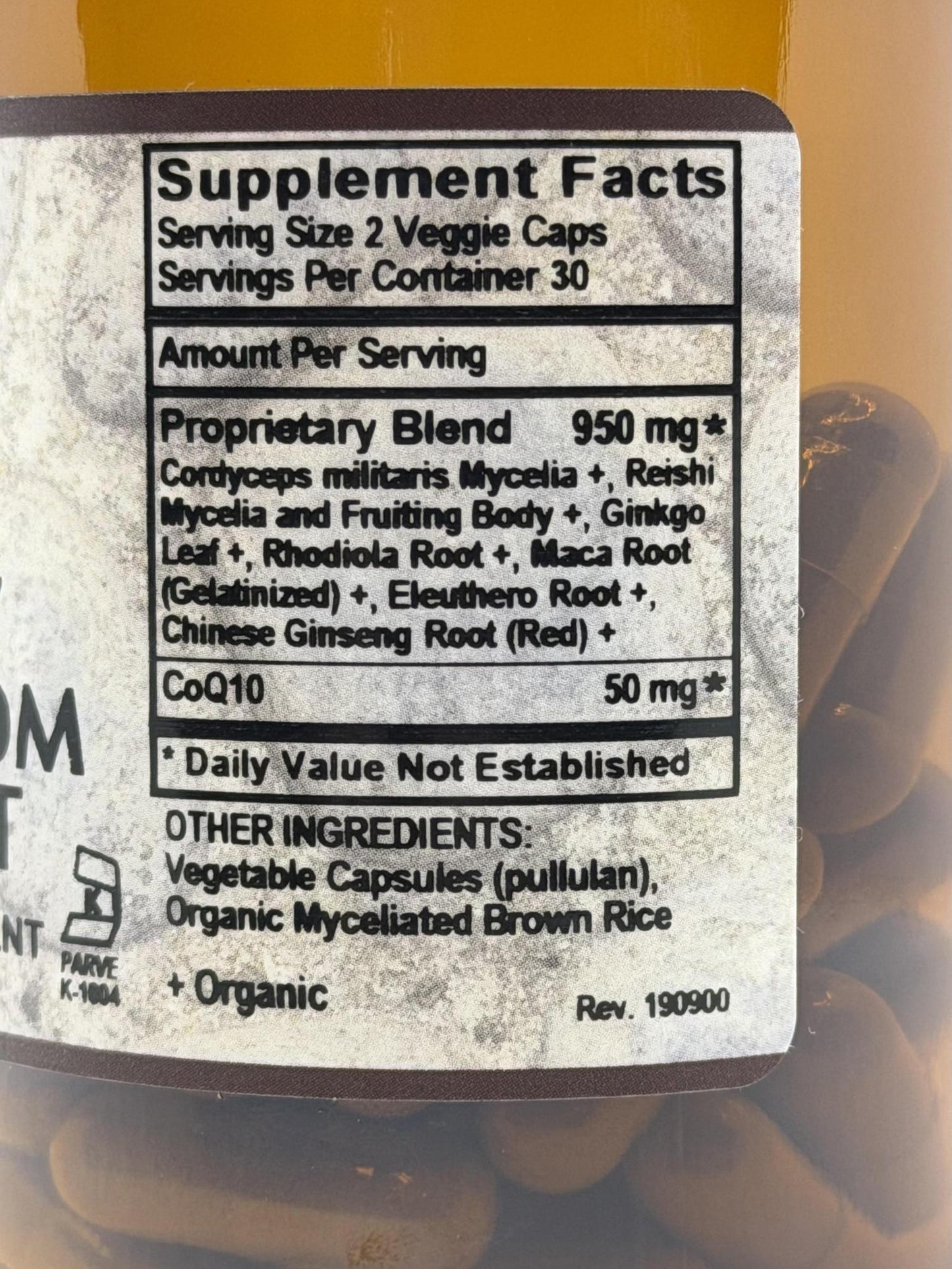 Old Paths Energy Mushroom Support 60caps