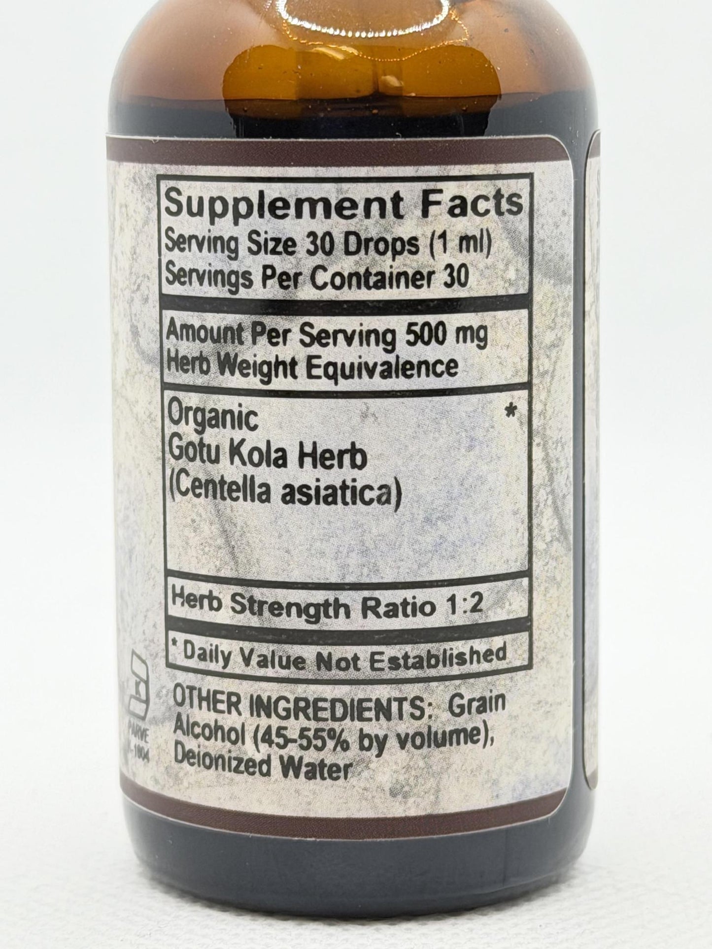 Old Paths Gotu Kola Liquid Extract 1 oz