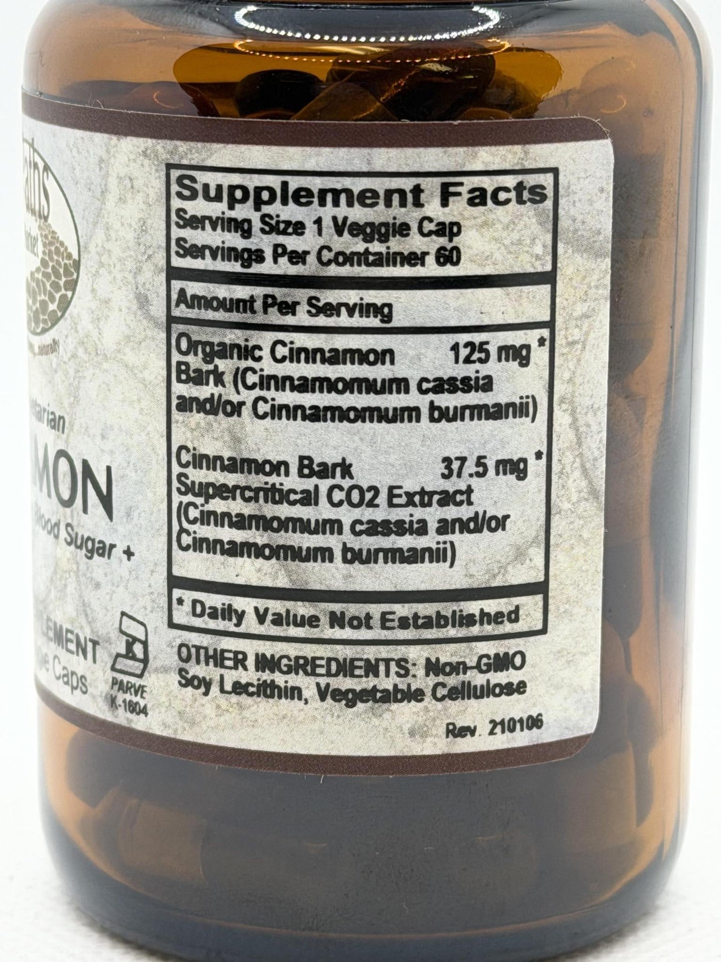 Old Paths Cinnamon Liquid Caps 60caps