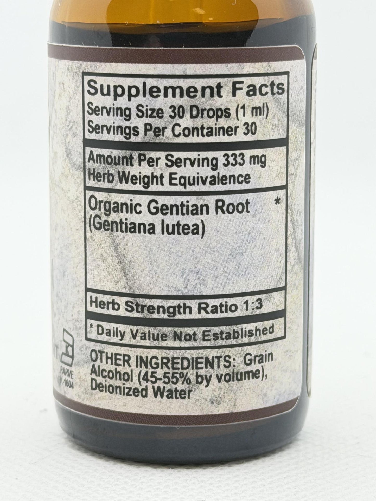 Old Paths Gentian Liquid Extract 1oz