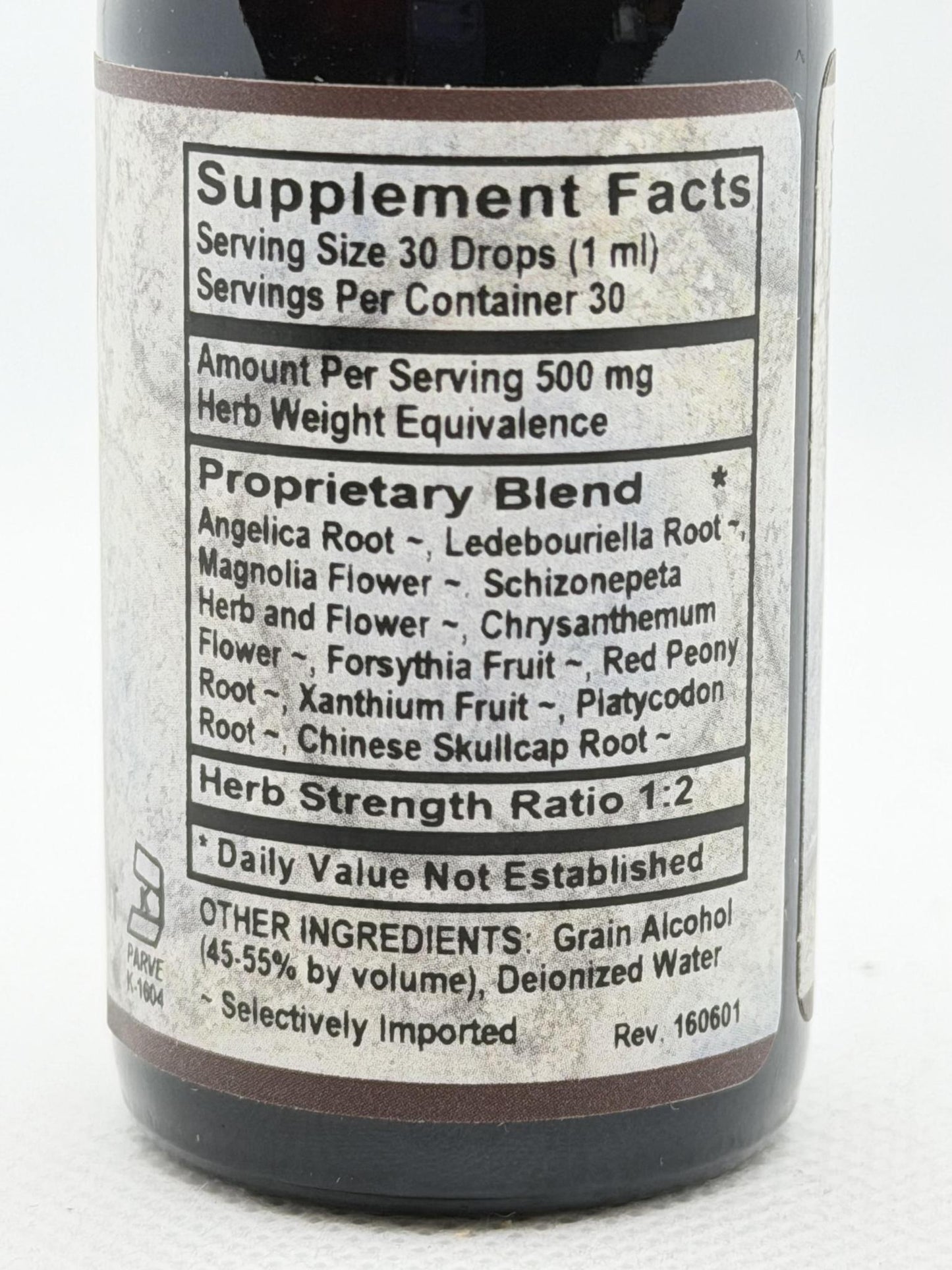 Old Paths Sinus Relief Liquid Extract 1oz