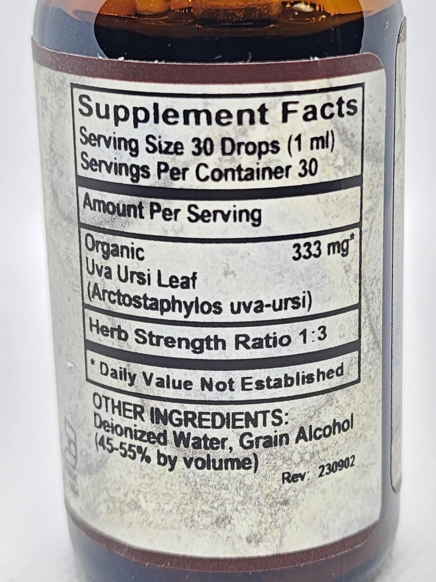 Old Paths Uva Ursi (Bearberry) Liquid Extract 1 oz