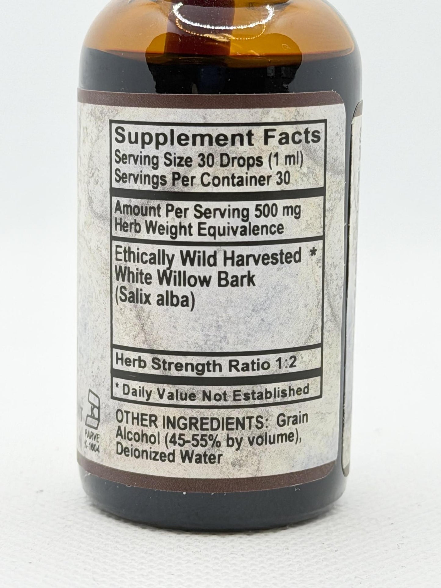 Old Paths White Willow Bark Liquid Extract 1 oz