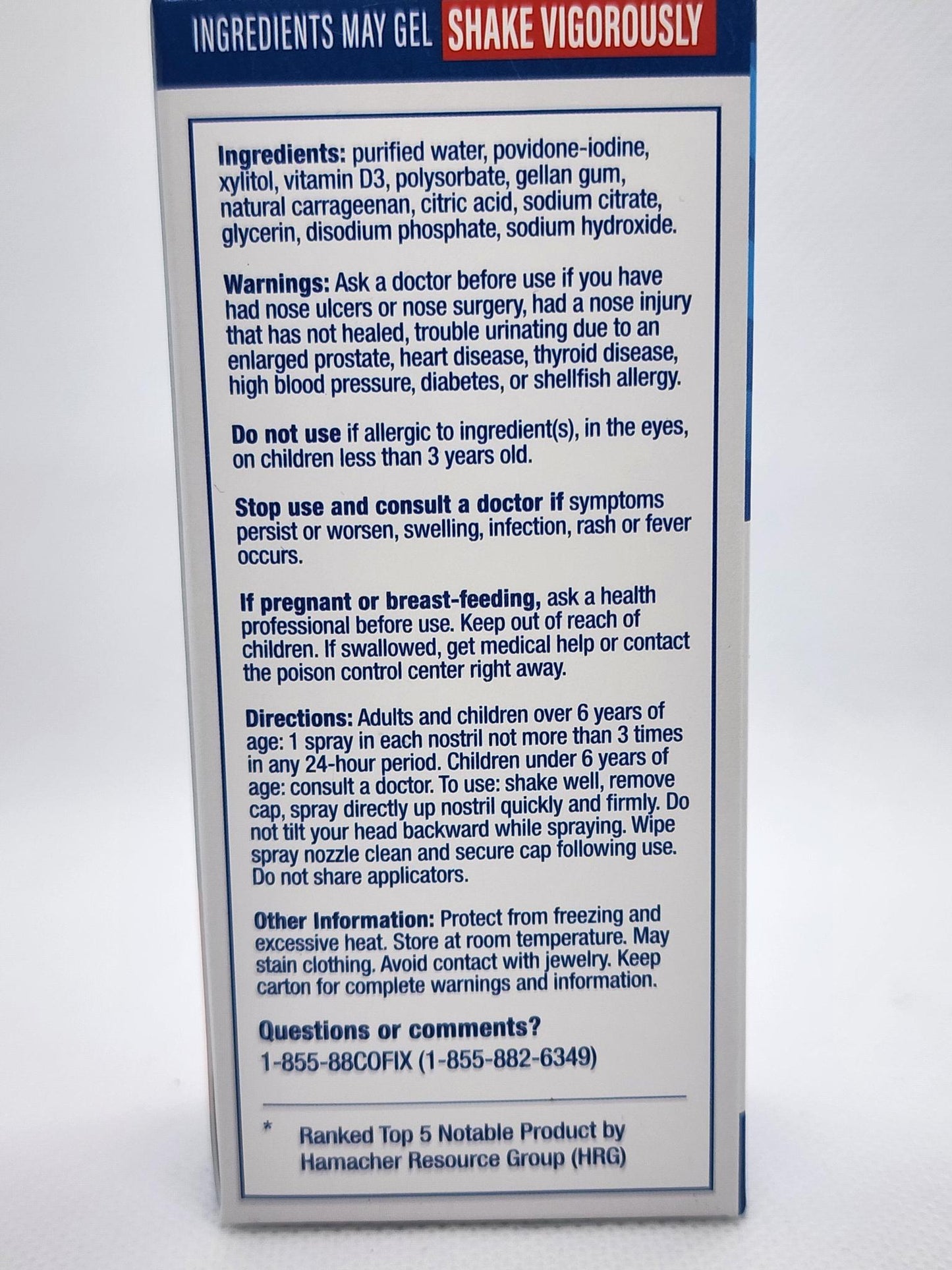 Cofix Rx Nasal Spray 0.34 oz