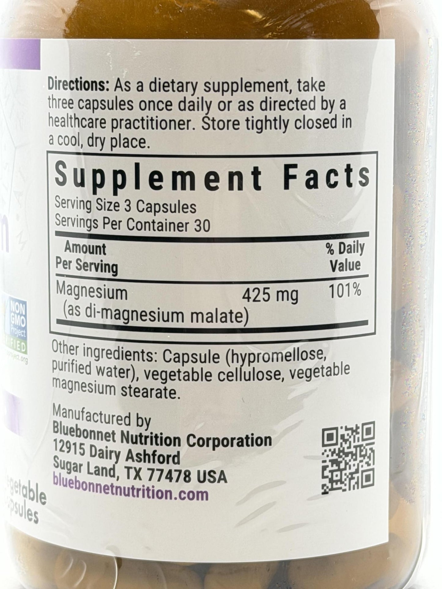 Bluebonnet Magnesium Malate 90cap