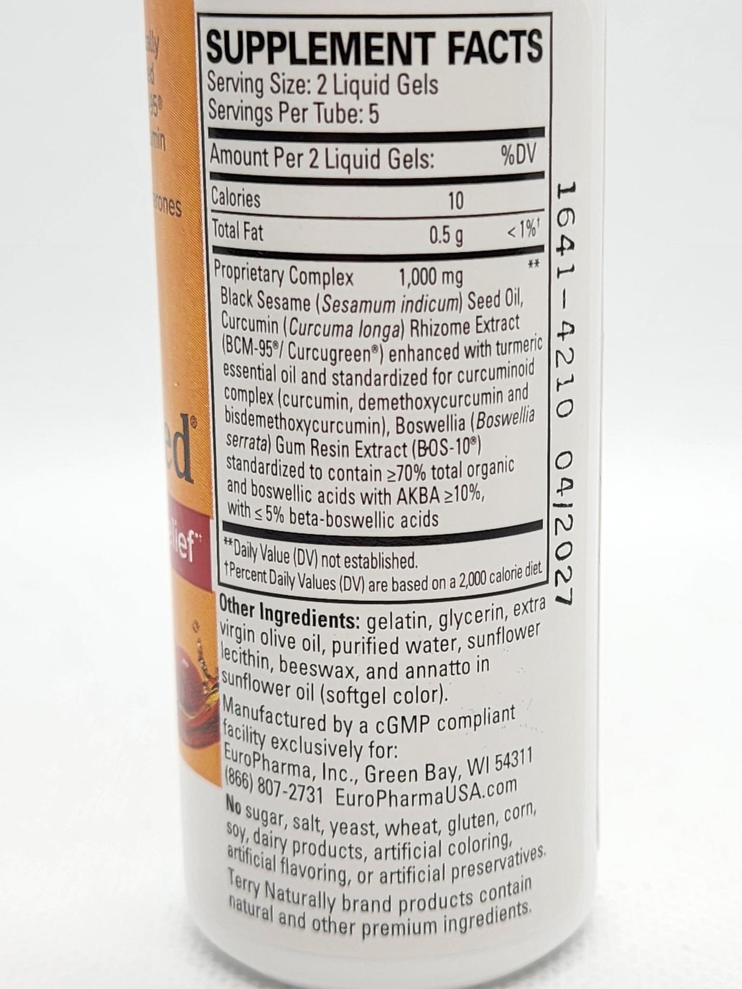 Terry Naturally CuraMed Acute Pain Relief 10gels