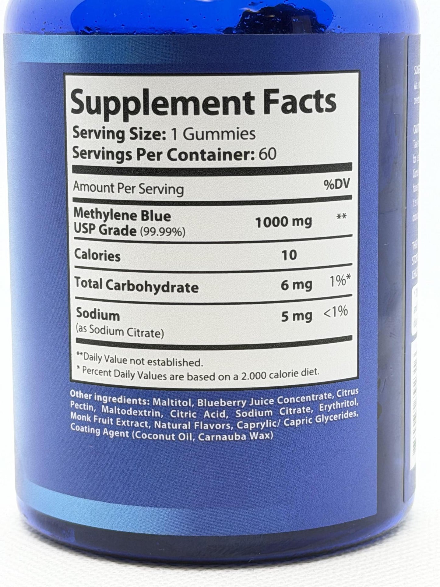Harmonify Methylene Blue Gummies, 1000mg , 60ct