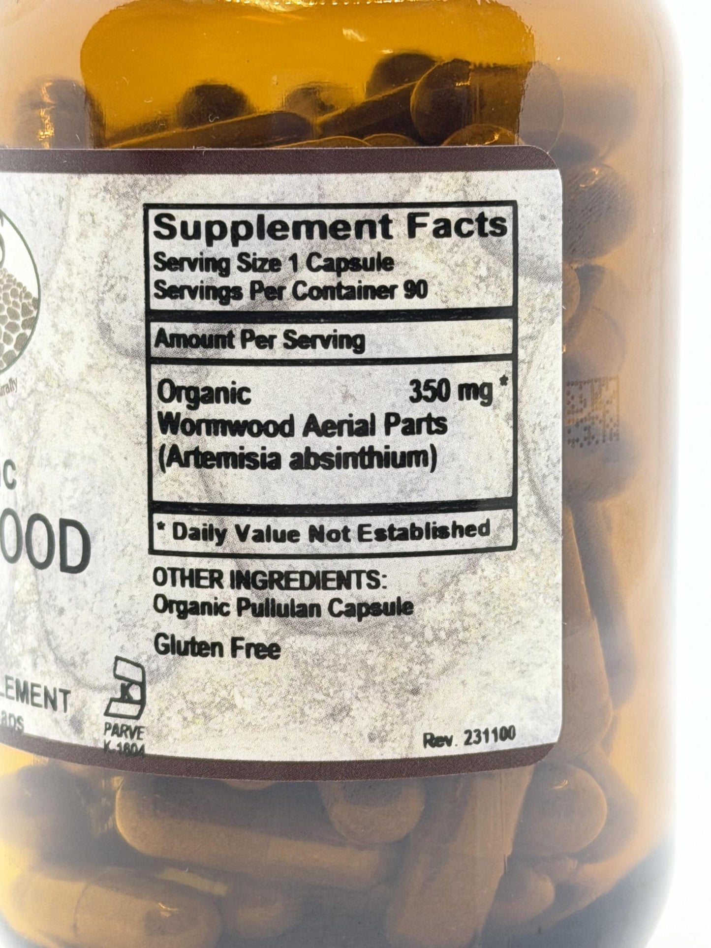 Old Paths Organic Wormwood 90vcaps