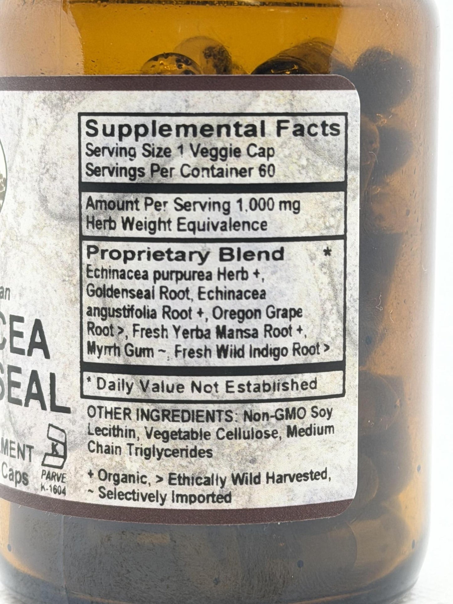 Old Paths Echinacea Goldenseal Liquid, 60caps