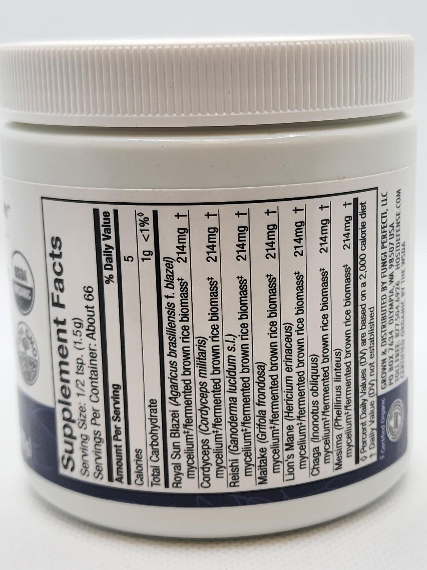 Host Defense Mushrooms Stamets 7 Powder, 100G