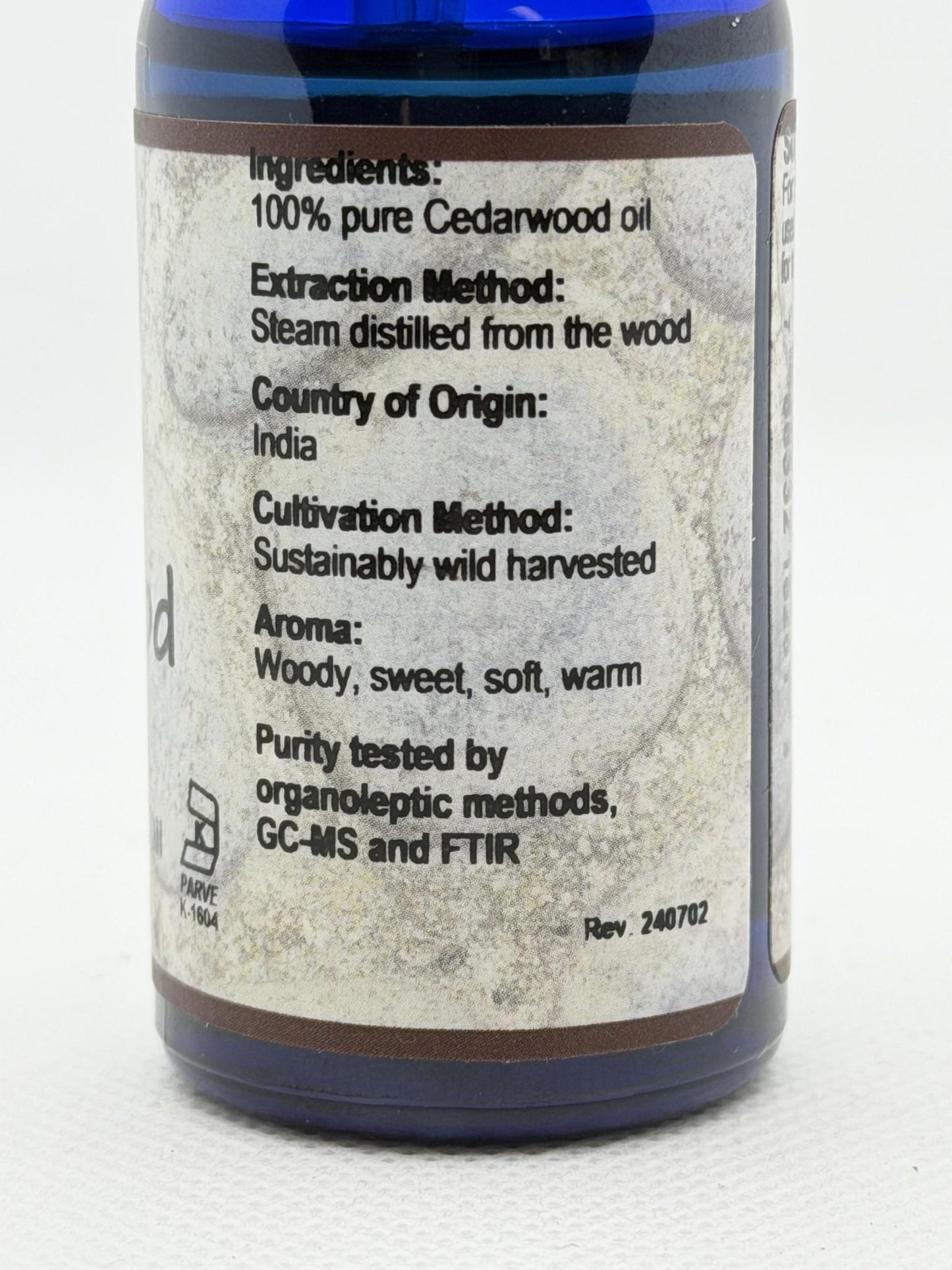 Old Paths Cedarwood Essential Oil 1oz
