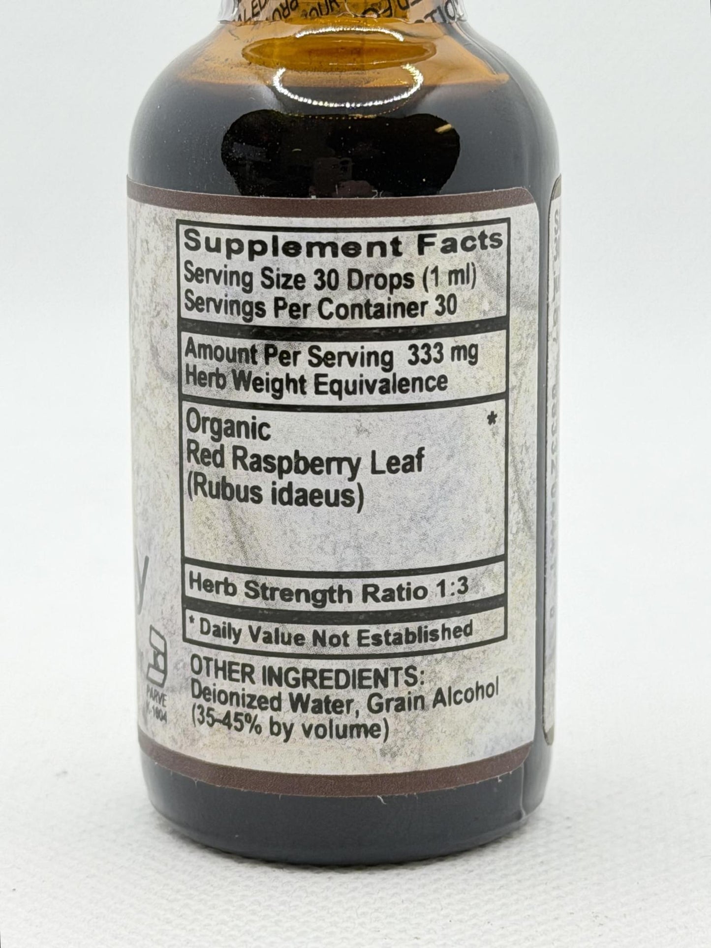 Old Paths Red Raspberry Liquid Extract 1 oz