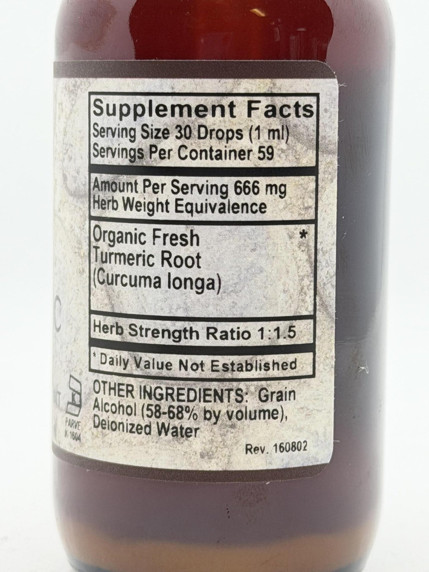 Old Paths Liquid Turmeric 2 oz
