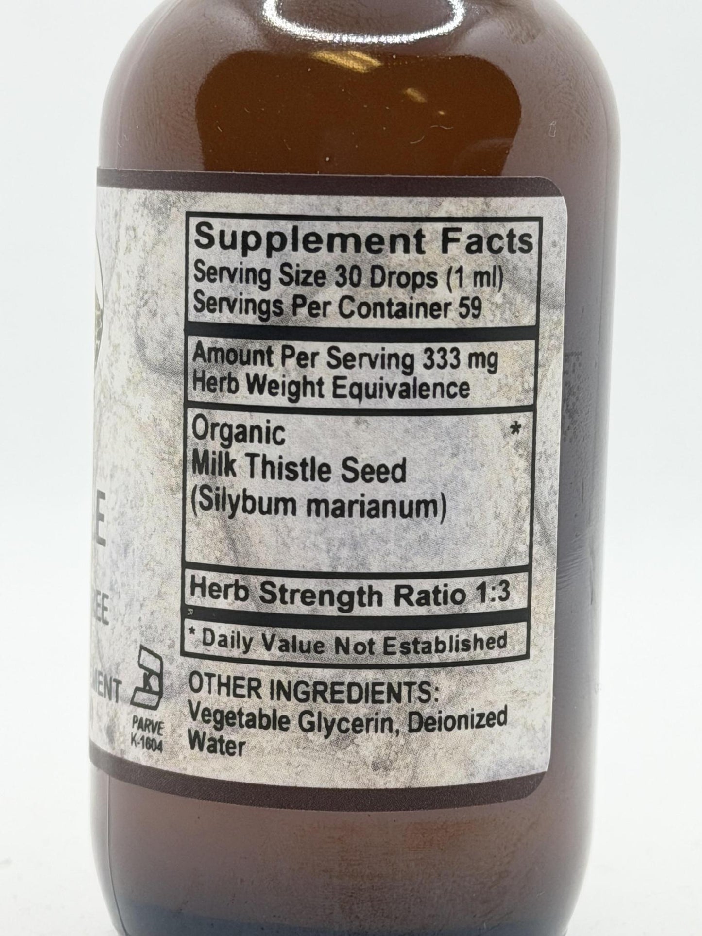 Old Paths Milk Thistle Liquid Extract, Alcohol Free, 2oz