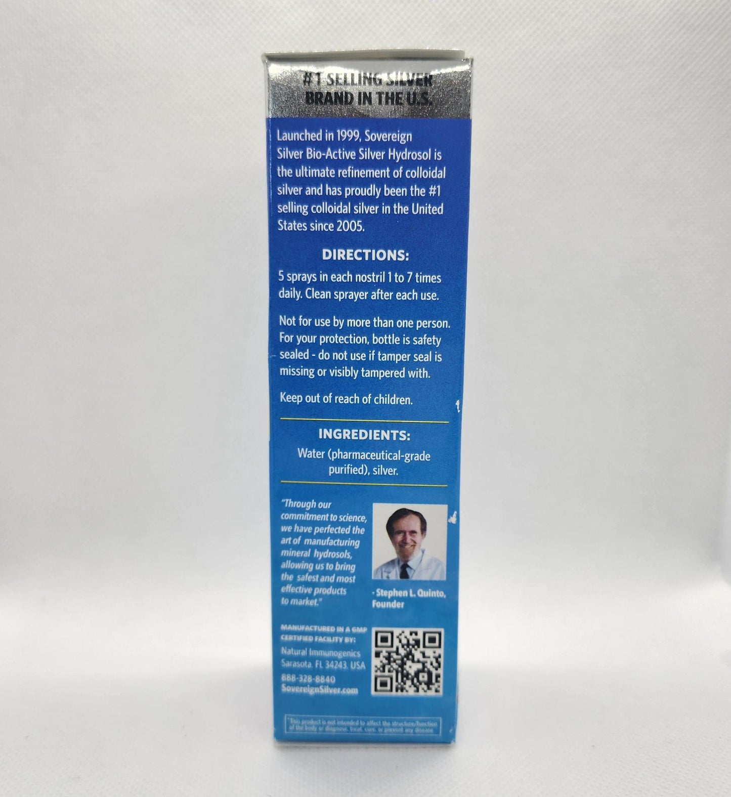 Sovereign Silver Vertical Nasal Spray 2oz