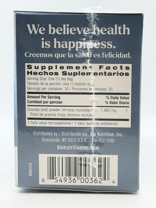 Bio Nutrition Graviola Tea 30bags
