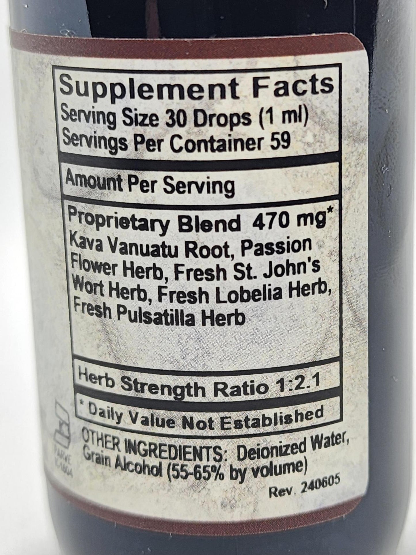 Old Paths Kava Gold Liquid Extract 2oz