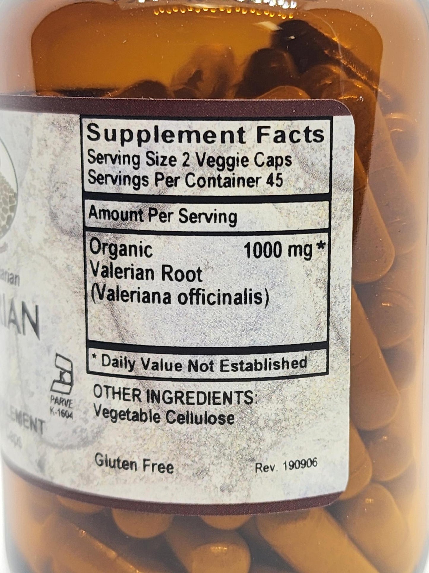 Old Paths Valerian Capsules, 90 ct