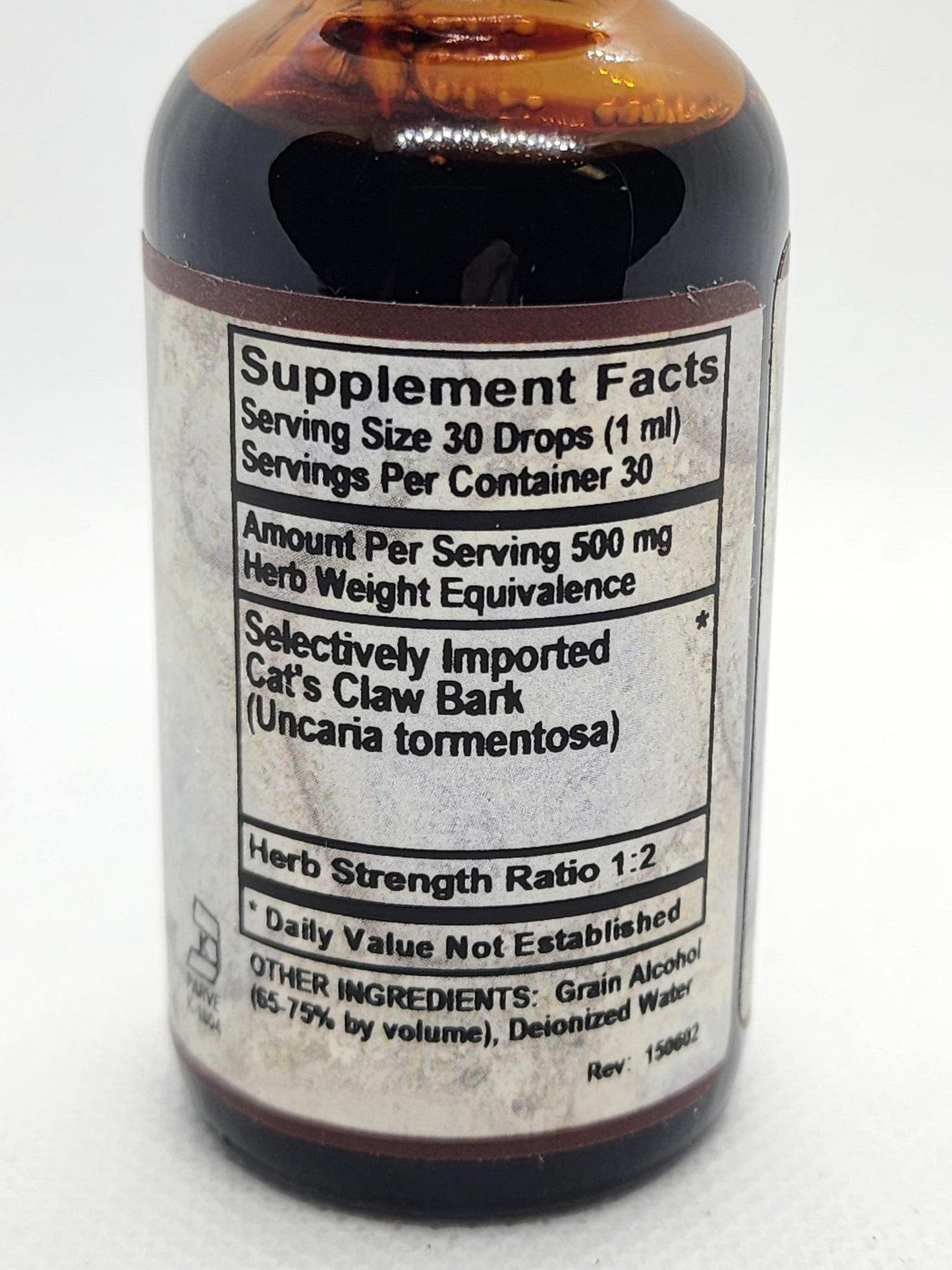 Old Paths Cats Claw Liquid Extact 1 oz