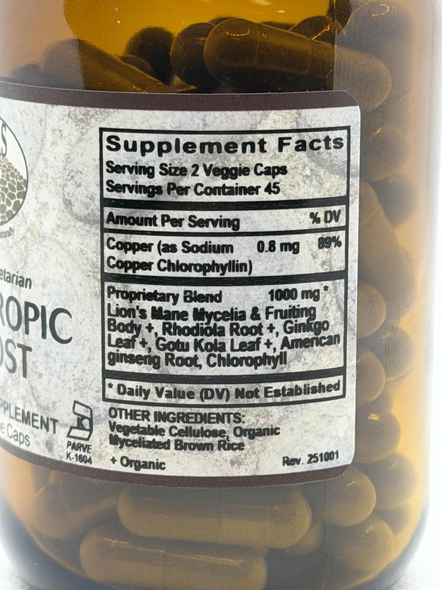 Old Paths Nootropic Boost, 90vcaps