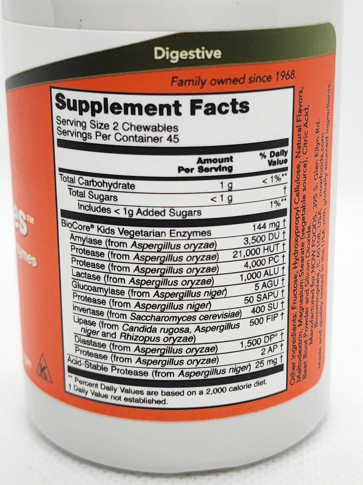 Now Foods Chewyzymes, 90 chews