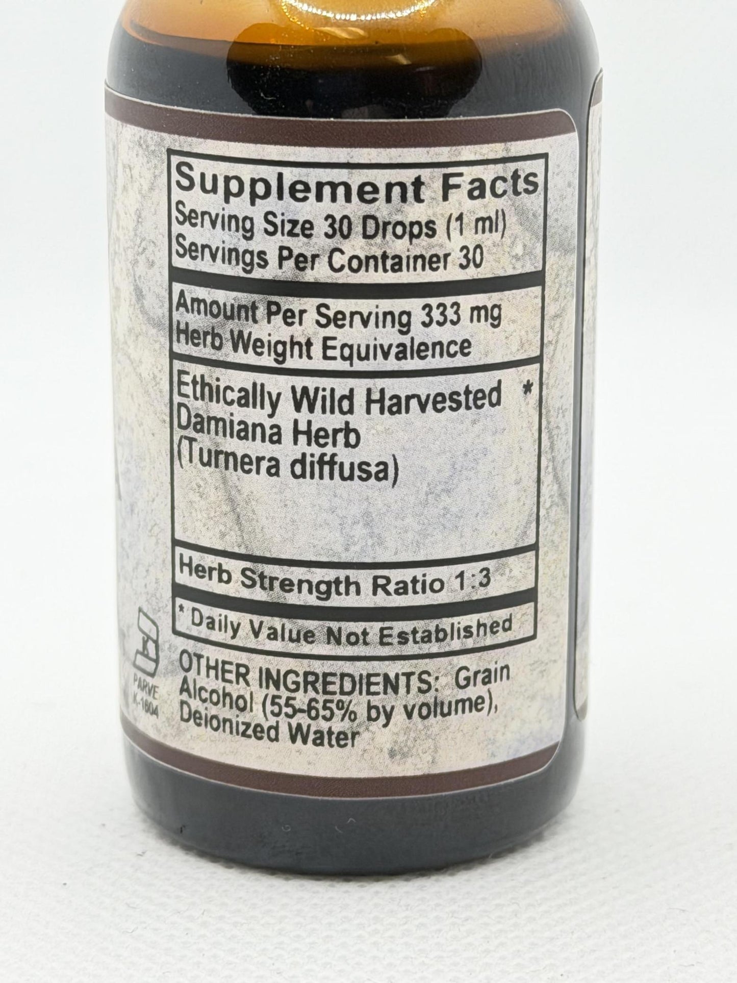 Old Paths Damiana Liquid Extract 1oz
