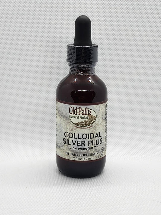 Old Paths Colloidal Silver Plus Oral Drops 2oz