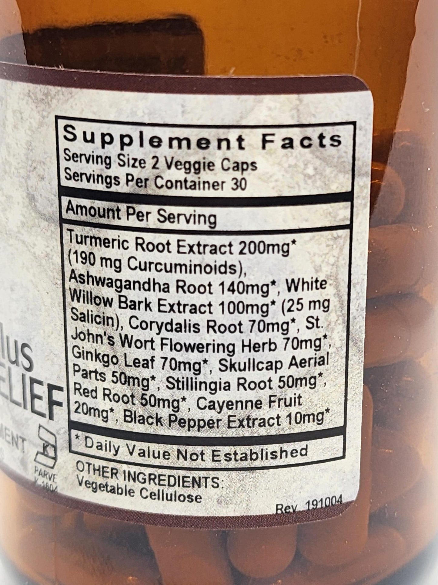 Old Paths Turmeric Plus AM Ache Relief, 60vcaps