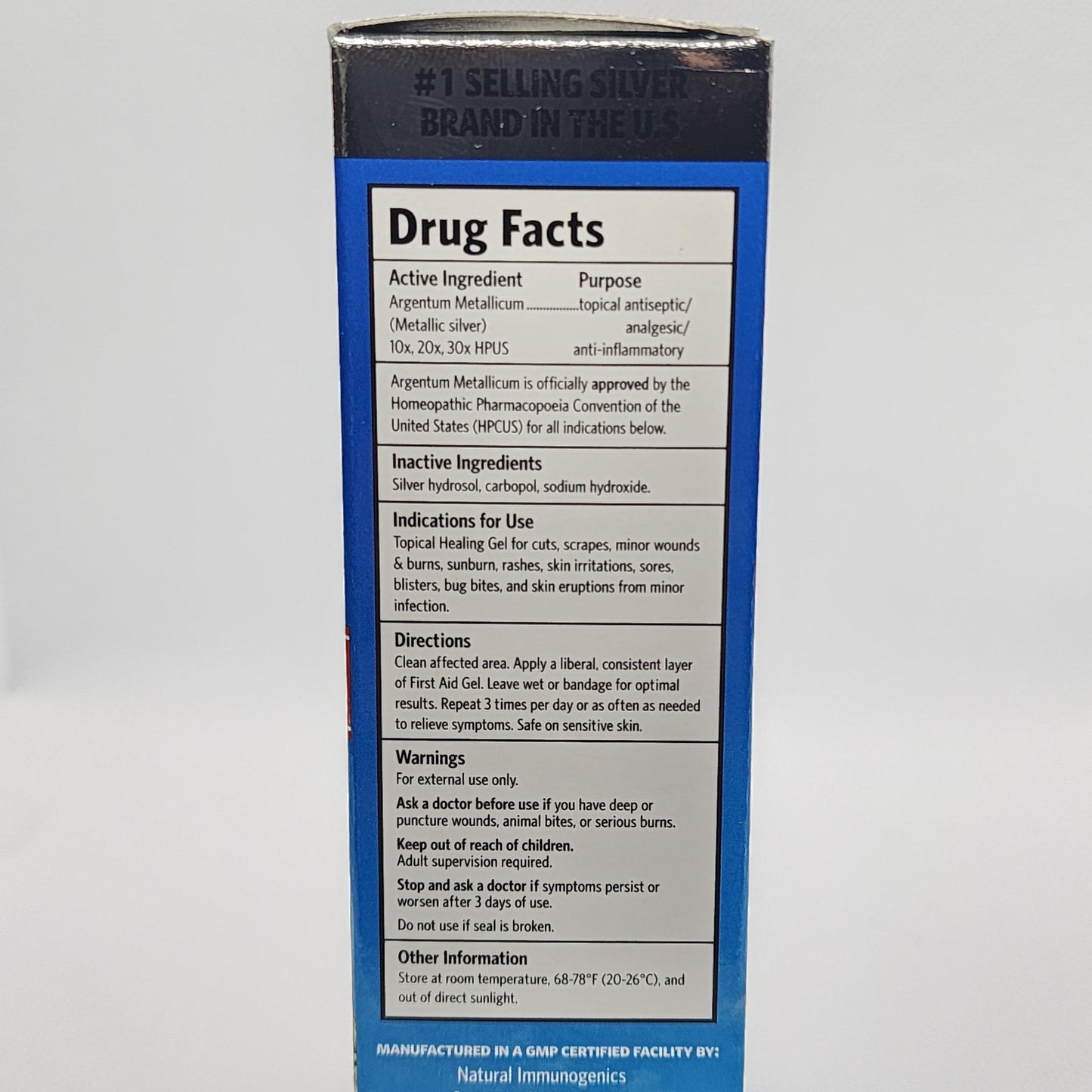 Sovereign Silver First Aid Gel 2oz