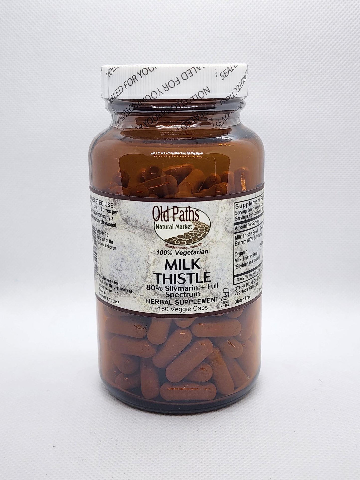 Old Paths Milk Thistle 180 caps