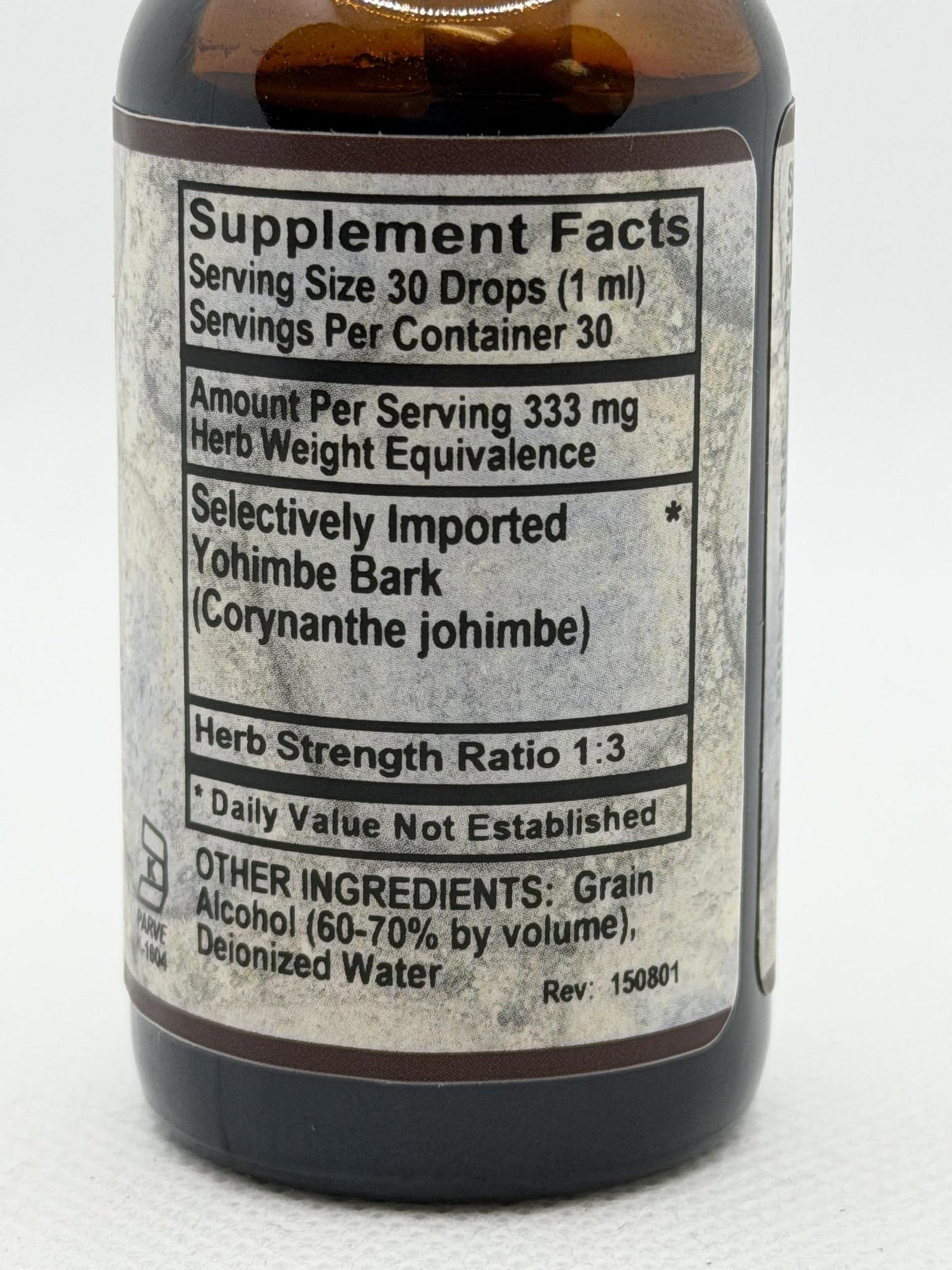 Old Paths  Yohimbe Liquid Extract