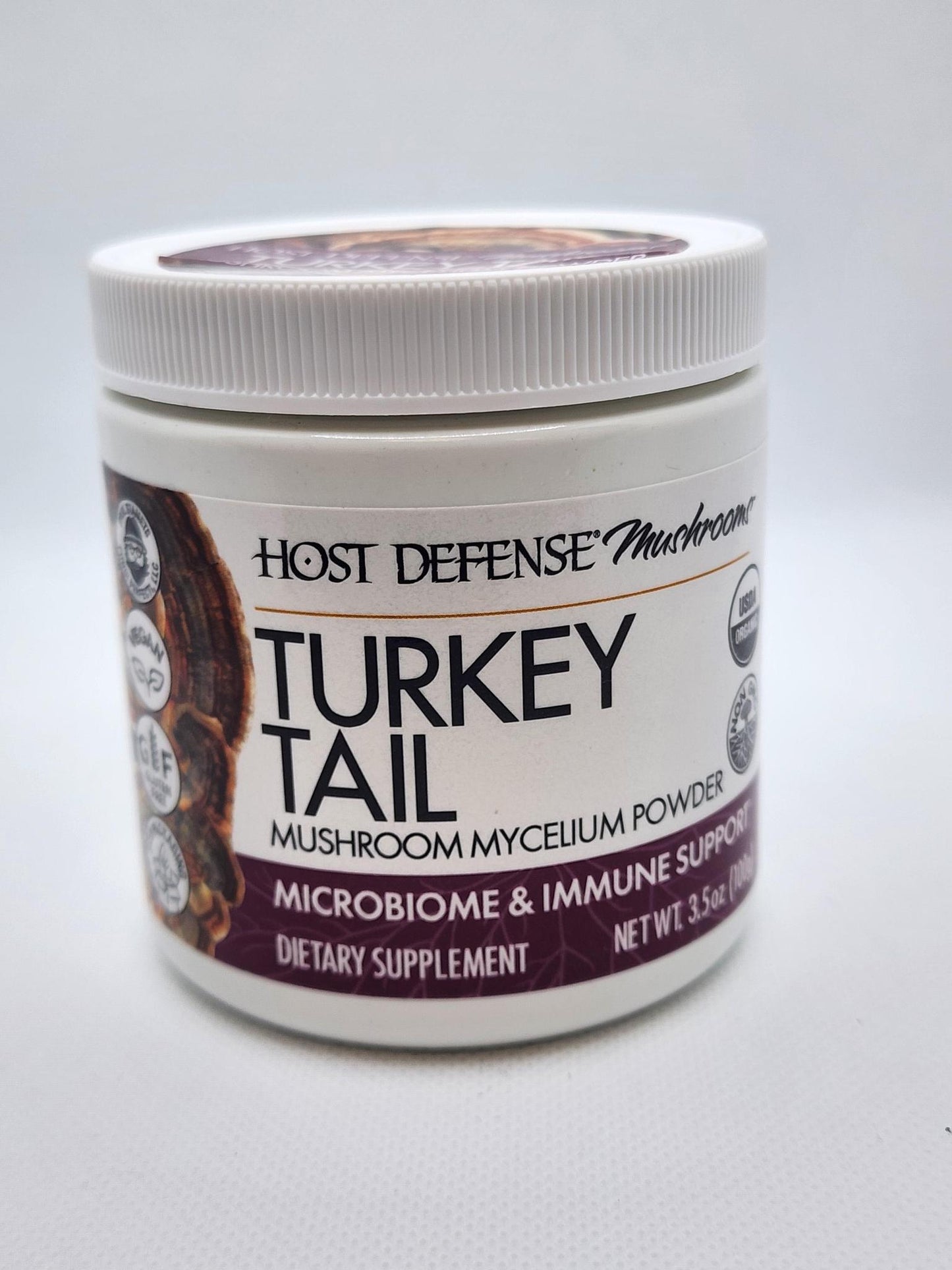 Host Defense Mushrooms, Turkey Tail Powder, 100G
