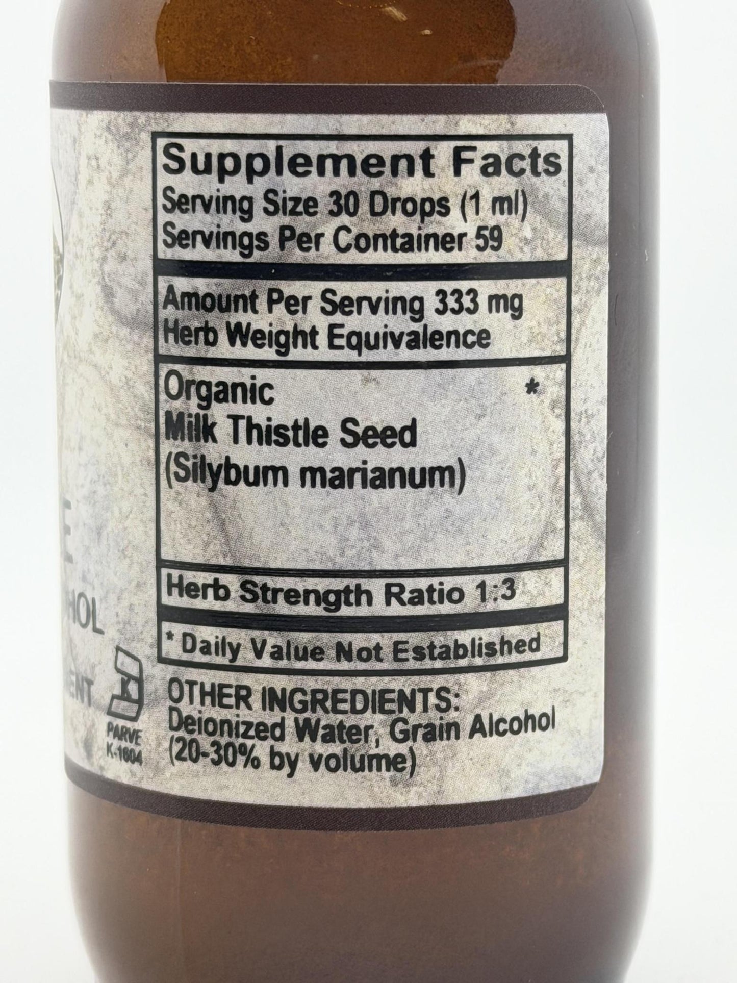 Old Paths Milk Thistle Liquid Extract 2 oz