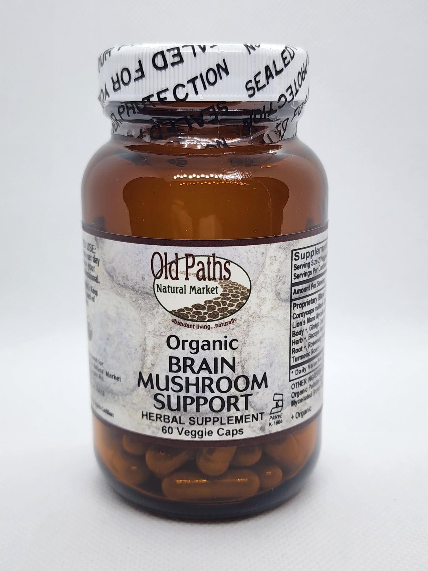 Old Paths Brain Mushroom Support 60caps