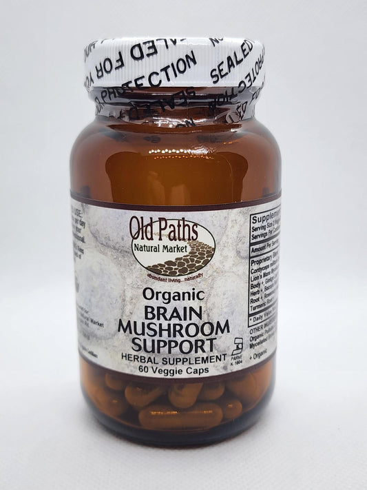 Old Paths Brain Mushroom Support 60caps