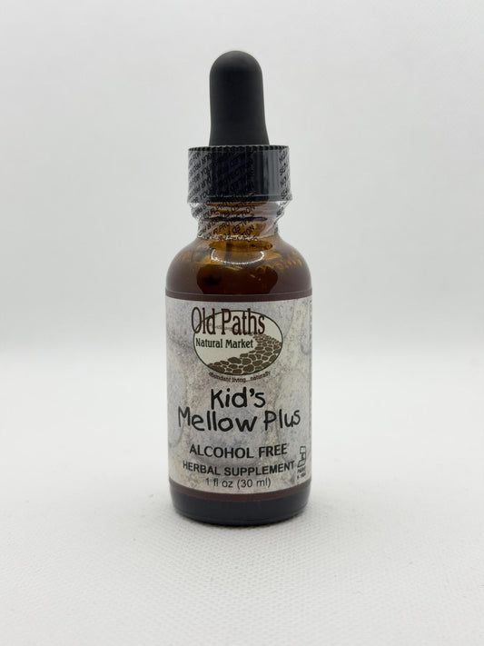 Old Paths Kid's Mellow Plus Alcohol-Free Liquid Extract 1 oz