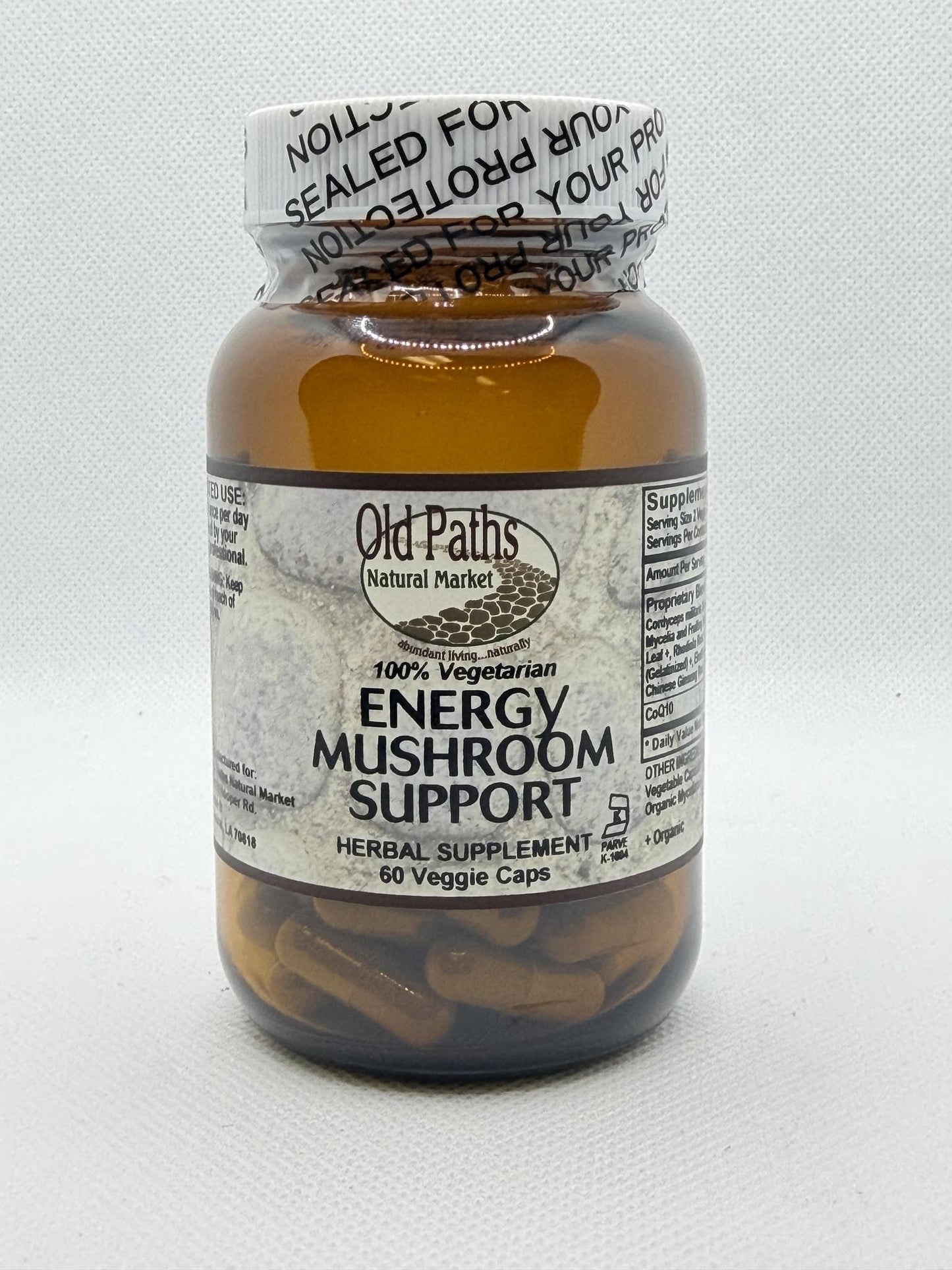 Old Paths Energy Mushroom Support 60caps