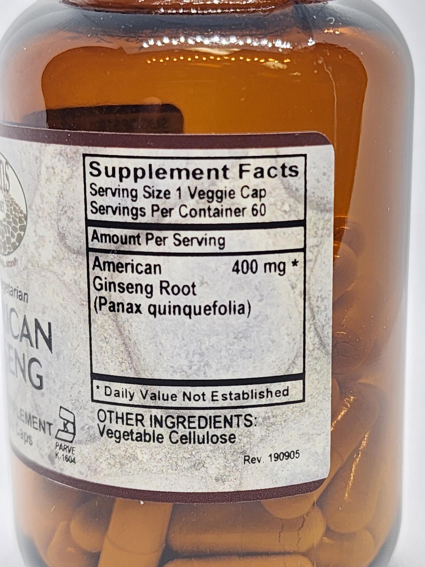 Old Paths American Ginseng, 60vcaps