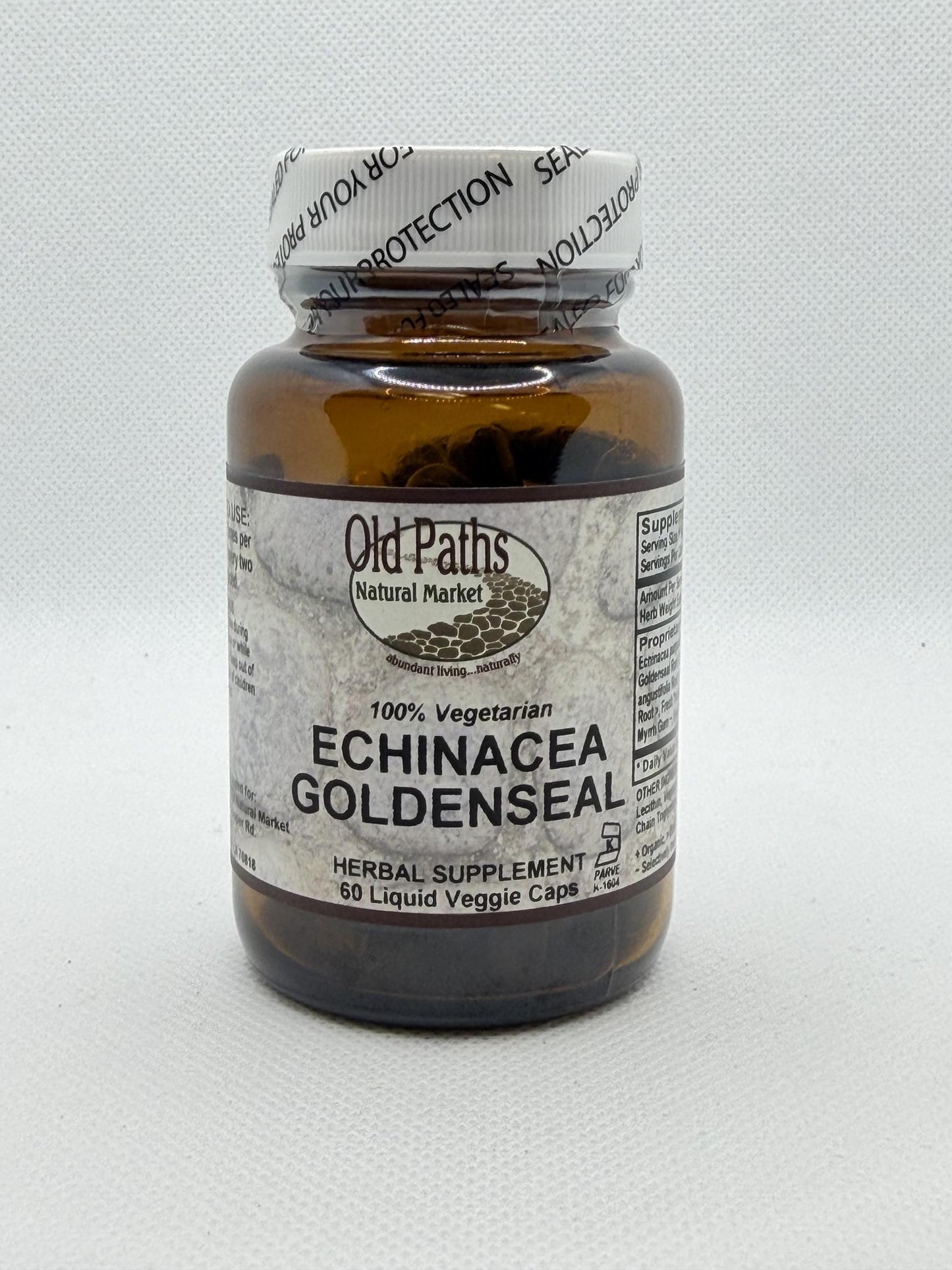 Old Paths Echinacea Goldenseal Liquid, 60caps