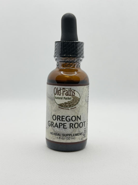 Old Paths Oregon Grape Root Liquid Extract 1 oz