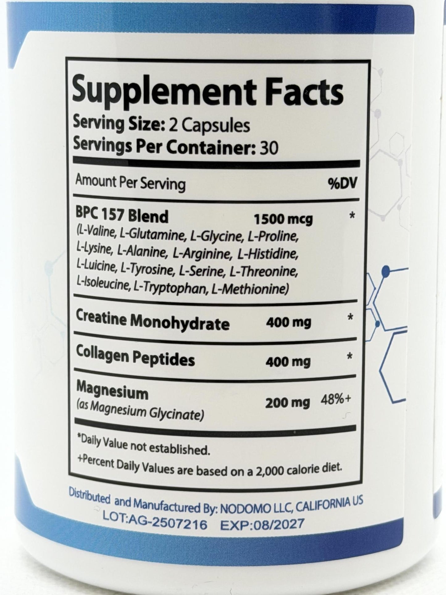 Harmonify BPC 157 Blend, 60caps