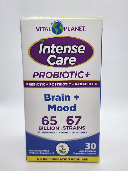 Vital Planet Intense Care Brain + Mood, 30vcaps