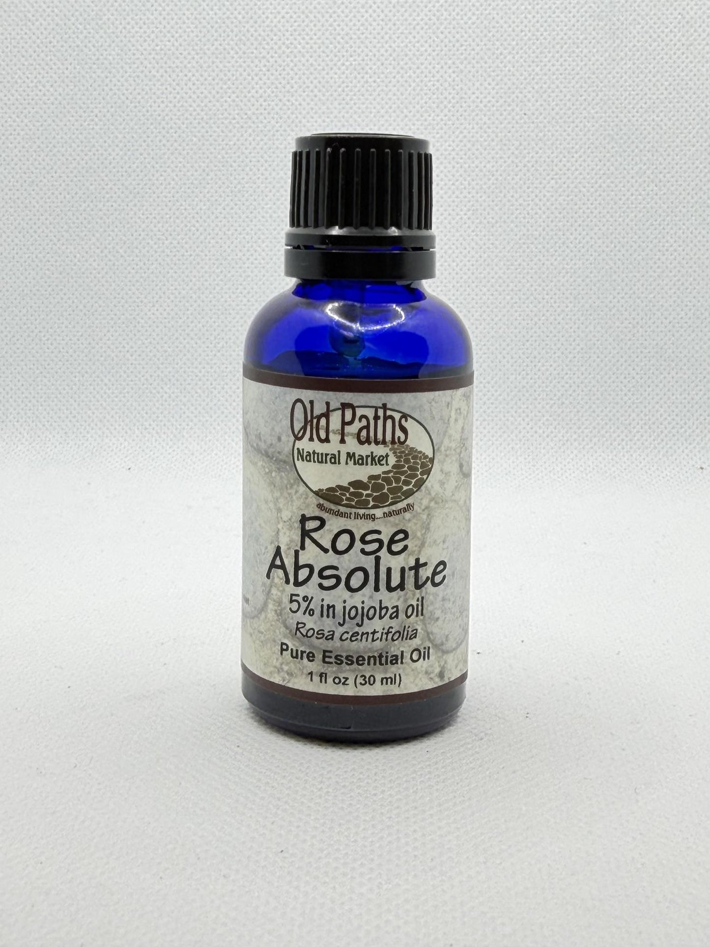 Old Paths Rose Absolute 5% in jojoba oil Essential Oil 1oz
