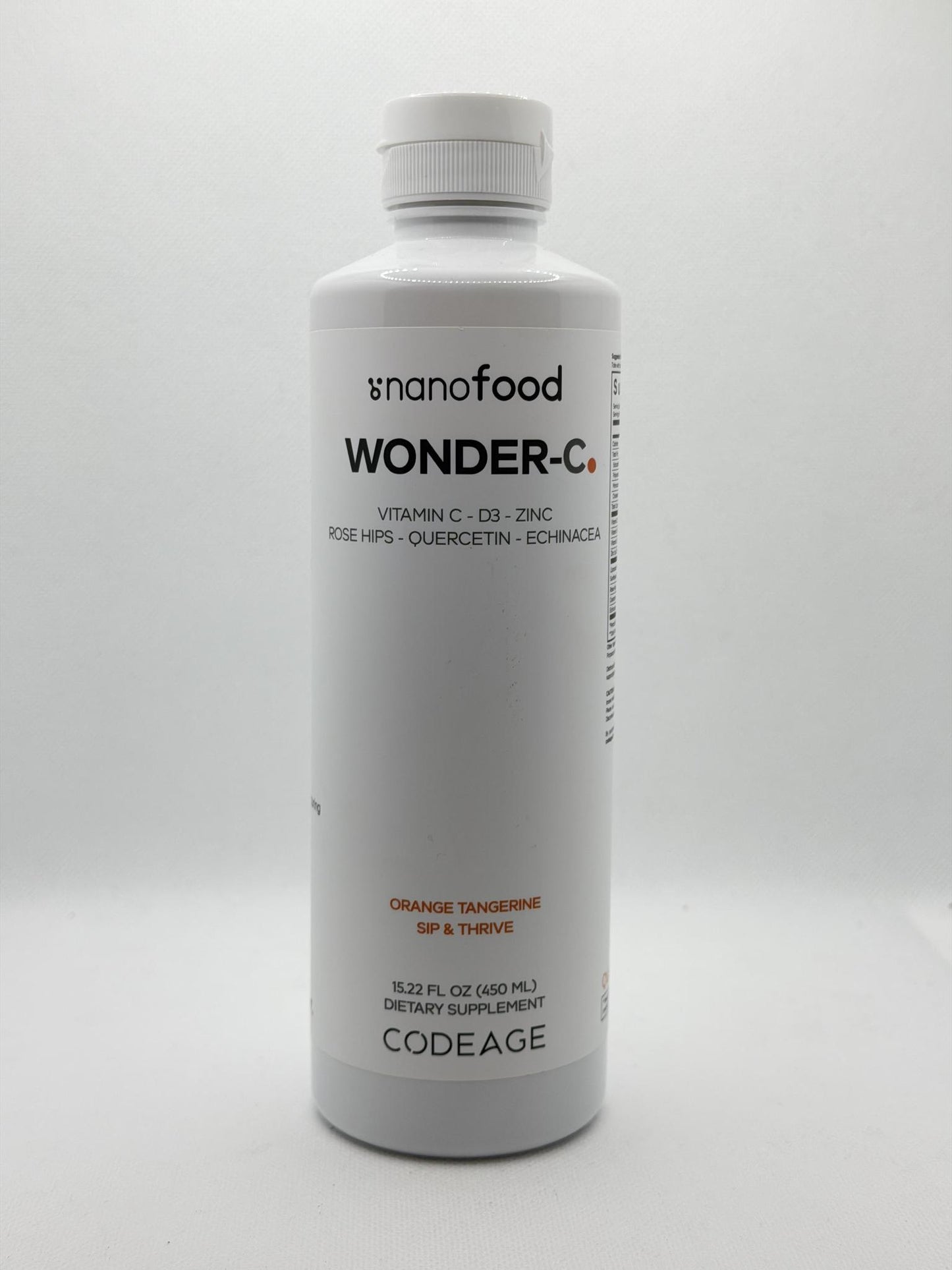Codeage Wonder-C Liposomal Liquid Vitamin Orange Tangerine 16oz
