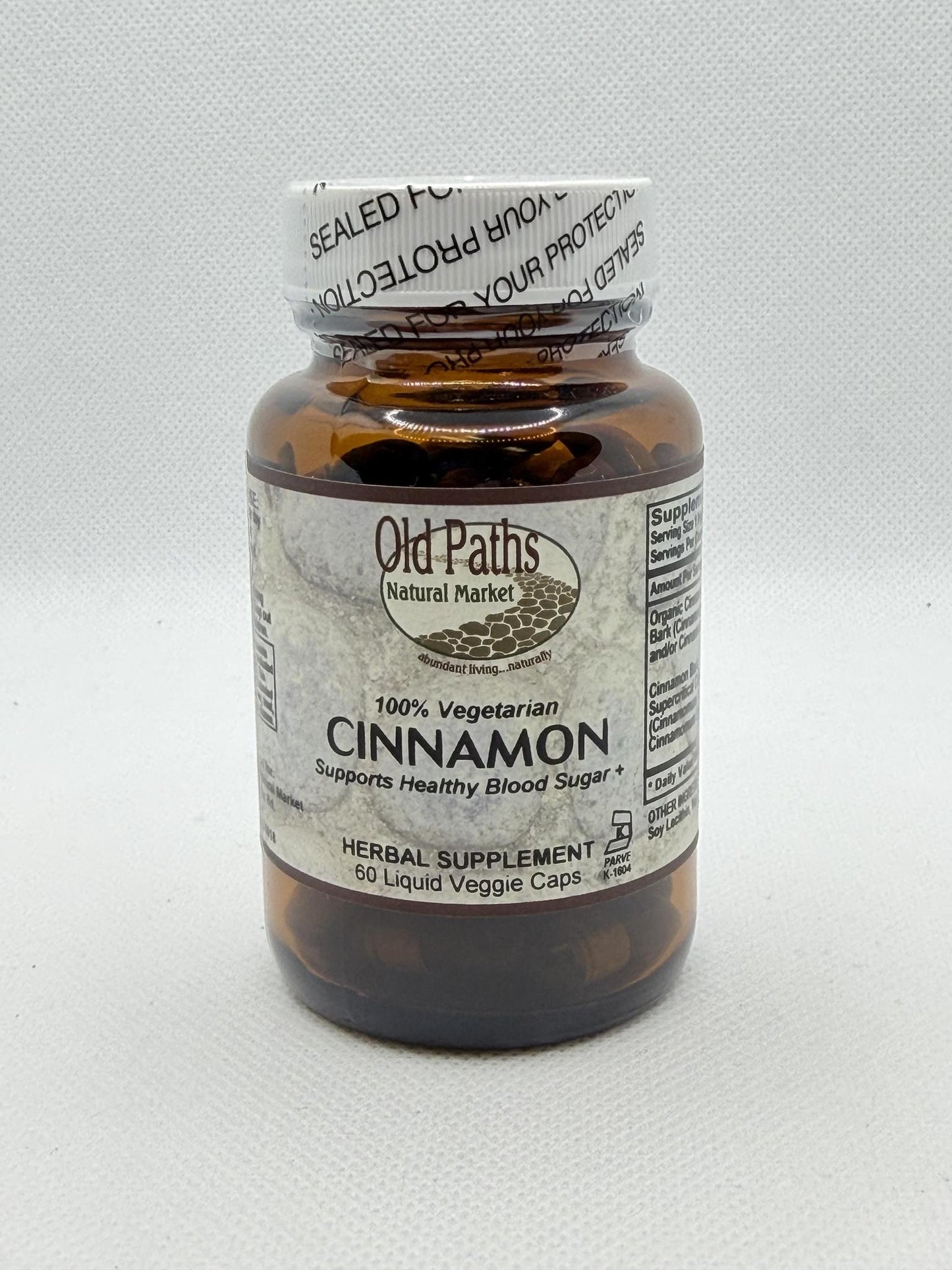 Old Paths Cinnamon Liquid Caps 60caps