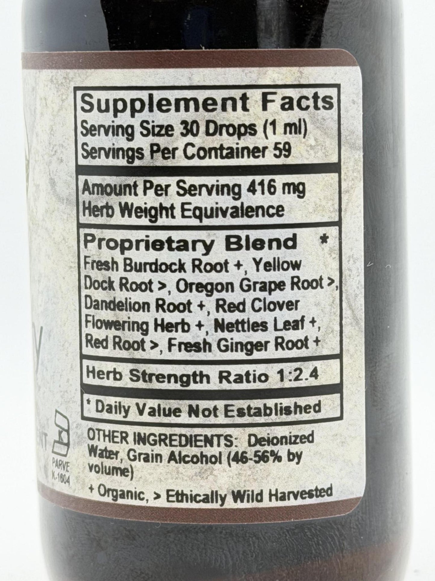 Old Paths Detoxify Liquid Extract 2oz