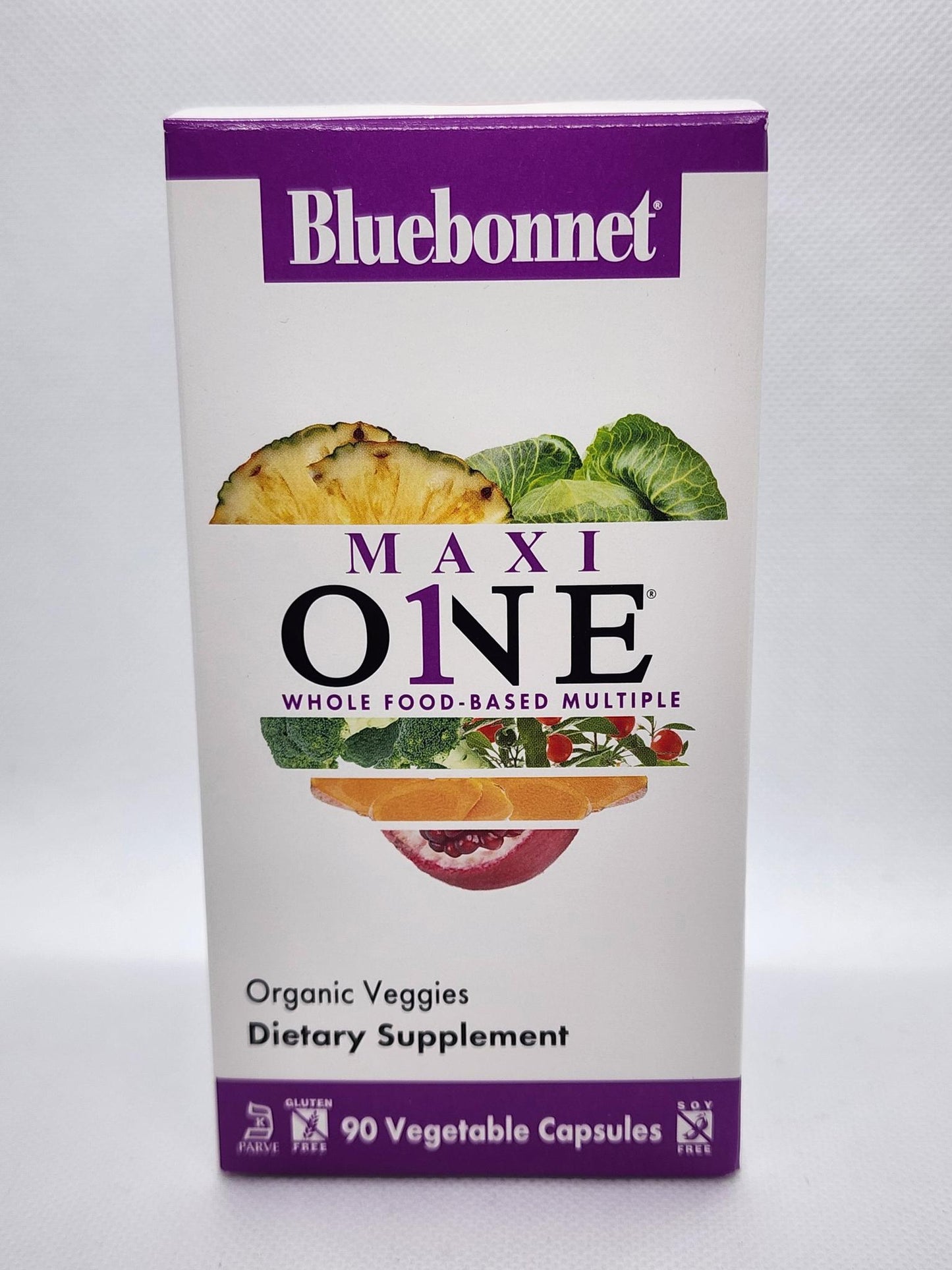 Bluebonnet Maxi One, Whole Food-based Multiple, 90vcaps