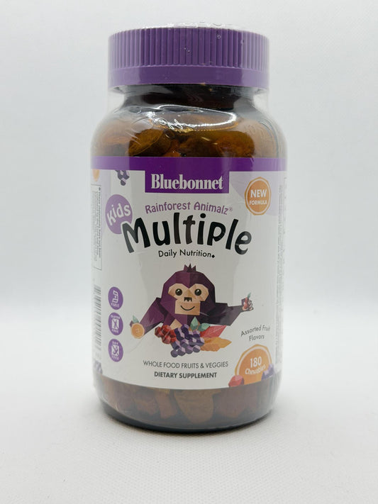 Bluebonnet Nutrition Animalz Multiple for Kids 180 chewables